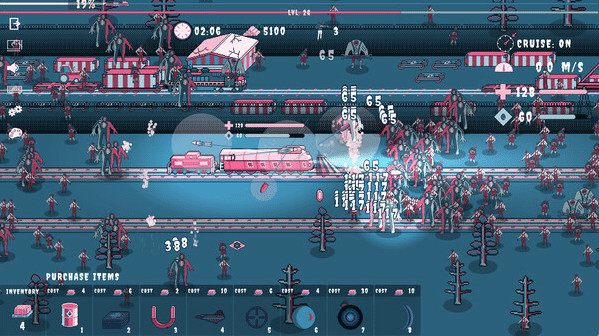 Игра Choo Choo Survivor, скриншот