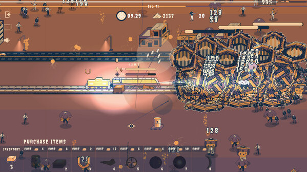 Игра Choo Choo Survivor, скриншот