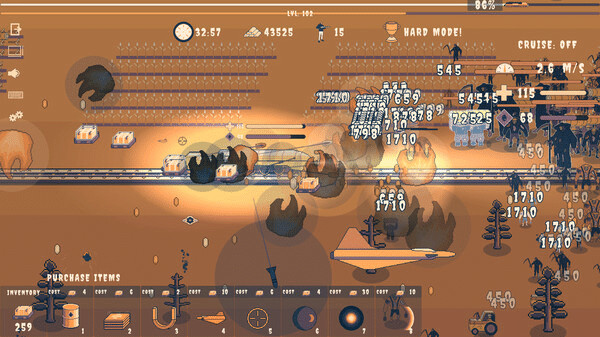 Игра Choo Choo Survivor, скриншот