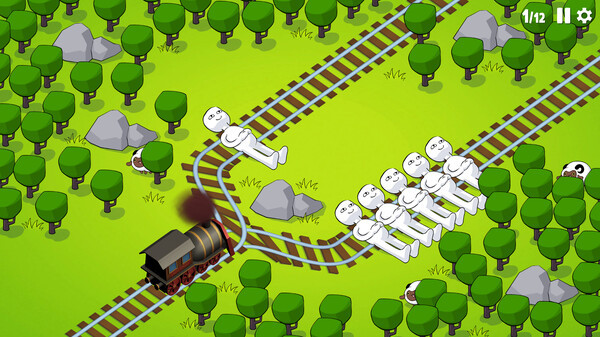 Игра Choo-Choose, скриншот