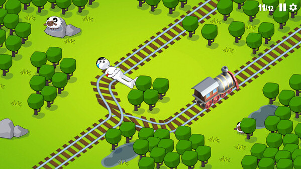 Игра Choo-Choose, скриншот