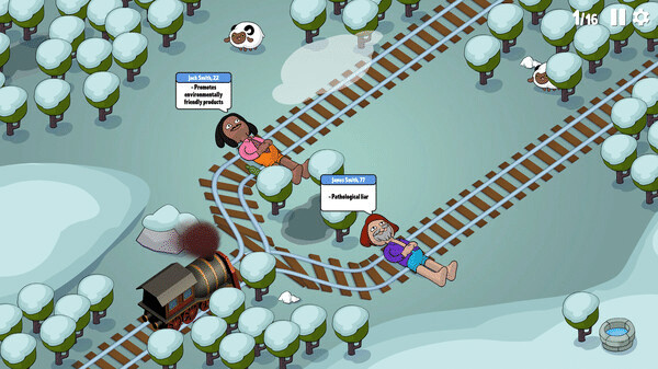 Игра Choo-Choose, скриншот
