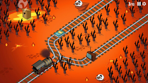Игра Choo-Choose, скриншот