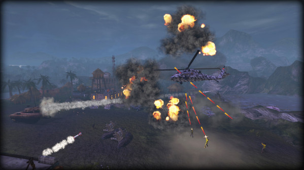 Игра Choplifter HD, скриншот