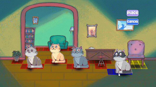 Игра Chowdown Kitty, скриншот