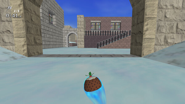 Игра Christmas Rocket Pudding, скриншот