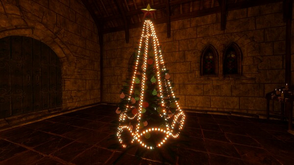 Игра Christmas Tree Decorator, скриншот