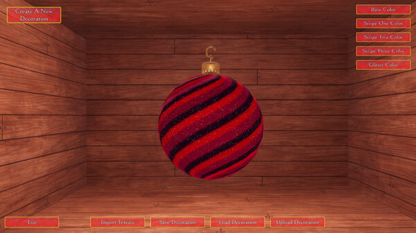 Игра Christmas Tree Decorator, скриншот