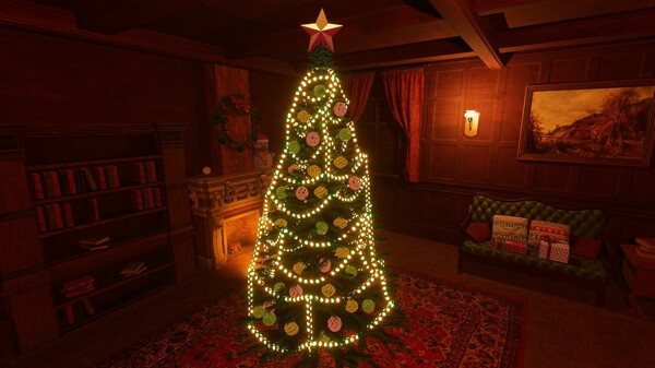 Игра Christmas Tree Decorator, скриншот