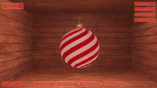 Игра Christmas Tree Decorator, скриншот