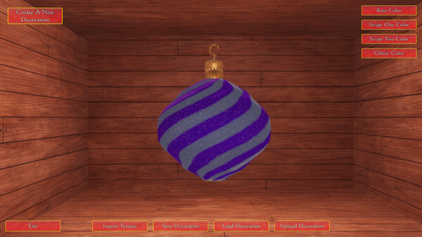 Игра Christmas Tree Decorator, скриншот