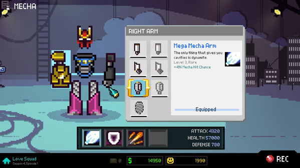 Игра Chroma Squad, скриншот