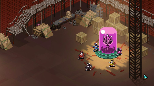 Игра Chroma Squad, скриншот
