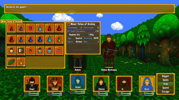 Игра Chronicles of Vaeltaja: In Search of the Great Wanderer, скриншот