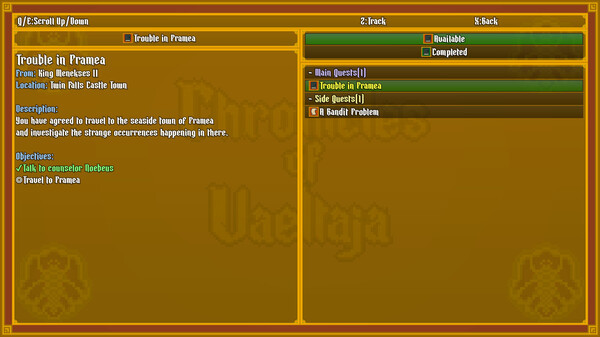 Игра Chronicles of Vaeltaja: In Search of the Great Wanderer, скриншот