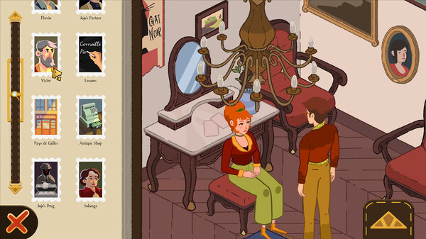 Игра Chronique des Silencieux, скриншот