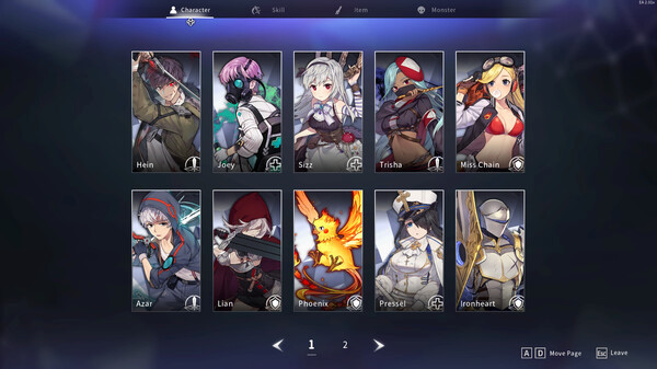 Игра Chrono Ark, скриншот