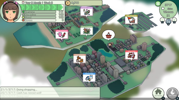 Игра Ciel Fledge: A Daughter Raising Simulator, скриншот