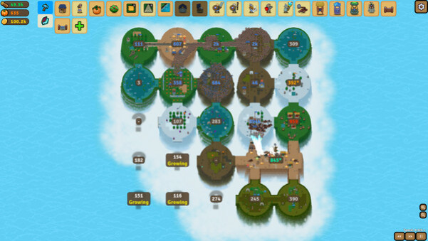 Игра Circle Empires 2, скриншот