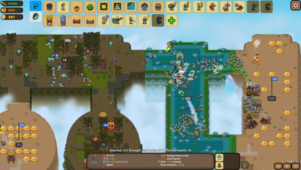 Игра Circle Empires 2, скриншот