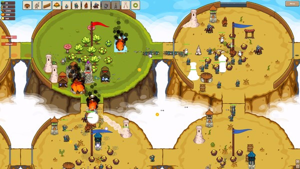 Игра Circle Empires: Apex Monsters!, скриншот
