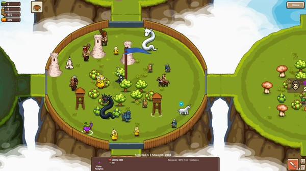Игра Circle Empires: Apex Monsters!, скриншот