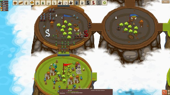 Игра Circle Empires: Apex Monsters!, скриншот