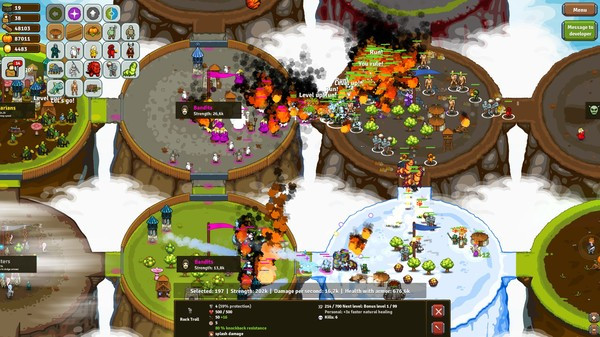 Игра Circle Empires Rivals: Forces of Nature, скриншот