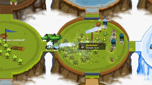 Игра Circle Empires Rivals: Forces of Nature, скриншот