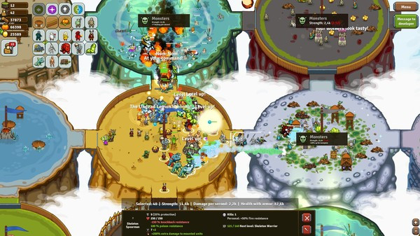 Игра Circle Empires Rivals: Forces of Nature, скриншот