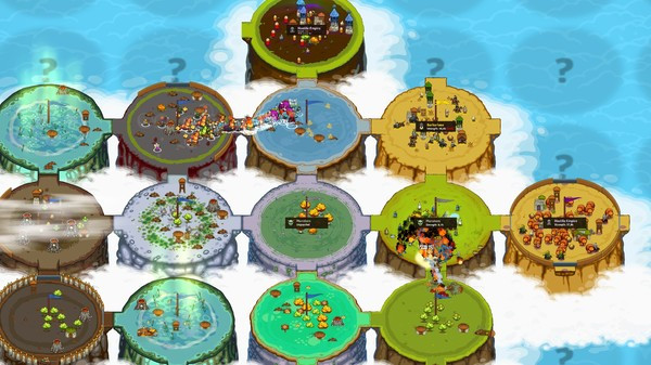 Игра Circle Empires Rivals: Forces of Nature, скриншот