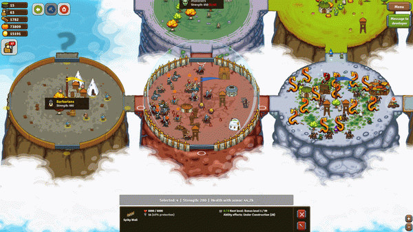 Игра Circle Empires Rivals, скриншот