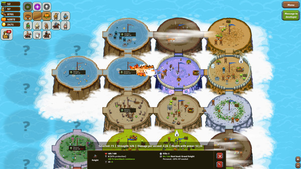 Игра Circle Empires Rivals, скриншот