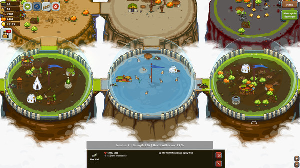 Игра Circle Empires Rivals, скриншот