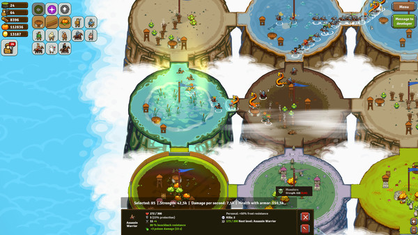 Игра Circle Empires Rivals, скриншот