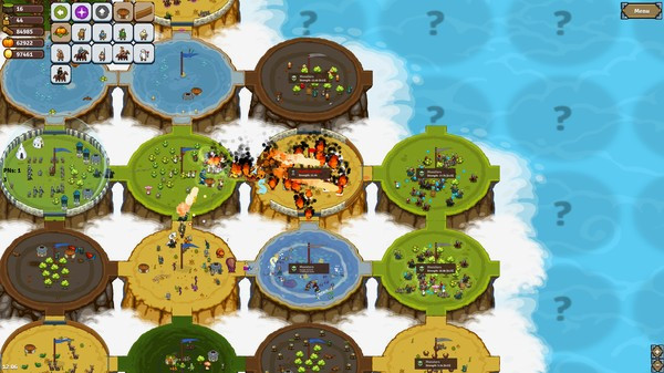 Игра Circle Empires Rivals, скриншот