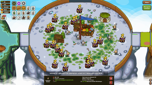 Игра Circle Empires Rivals, скриншот