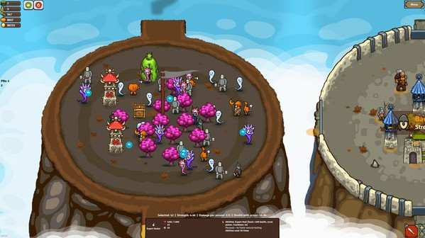 Игра Circle Empires Rivals, скриншот