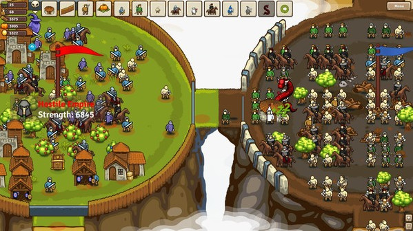 Игра Circle Empires, скриншот