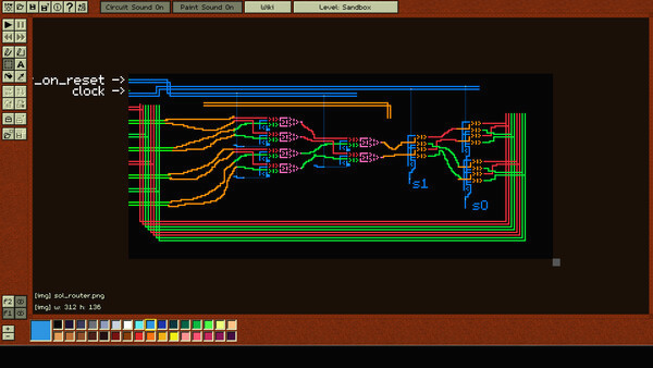 Игра Circuit Artist, скриншот