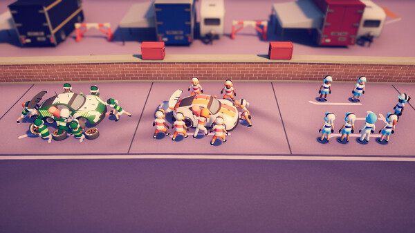 Игра Circuit Superstars, скриншот