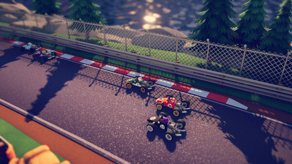 Игра Circuit Superstars, скриншот