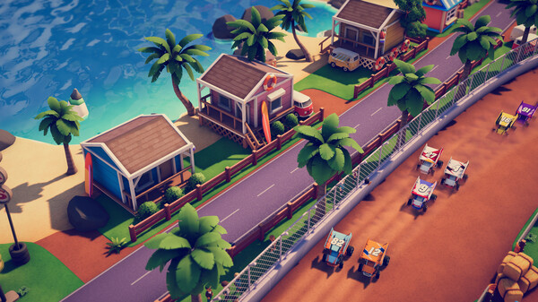 Игра Circuit Superstars, скриншот
