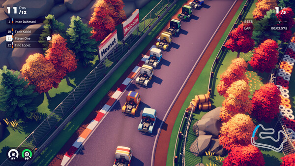 Игра Circuit Superstars, скриншот