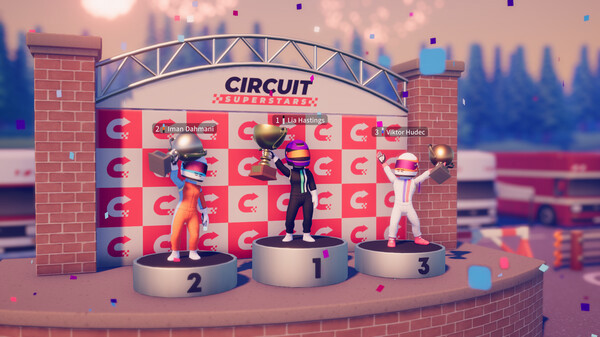 Игра Circuit Superstars, скриншот