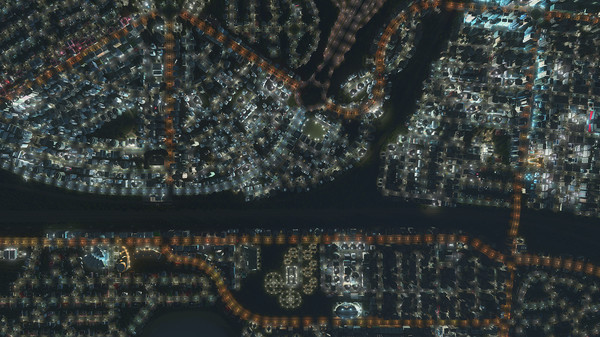 Игра Cities: Skylines - After Dark, скриншот