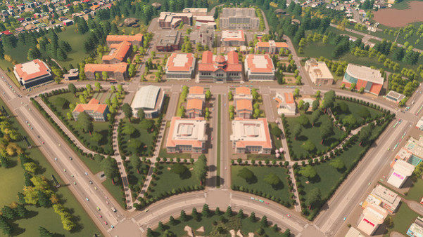 Игра Cities: Skylines - Campus, скриншот