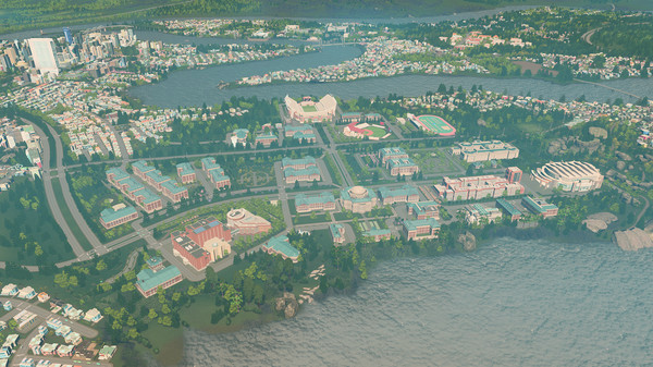 Игра Cities: Skylines - Campus, скриншот