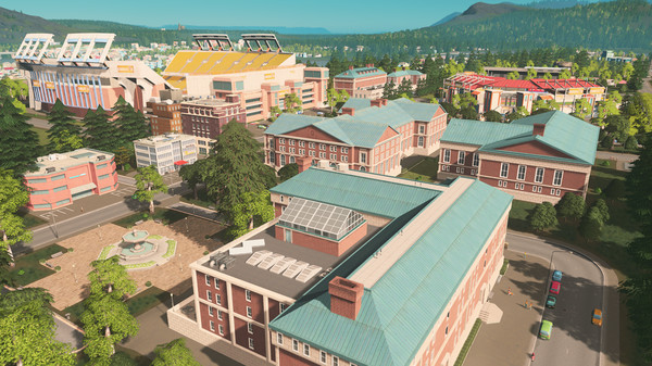 Игра Cities: Skylines - Campus, скриншот