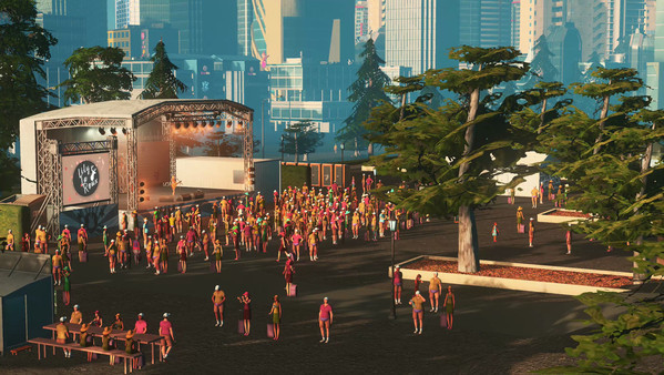 Игра Cities: Skylines - Concerts, скриншот